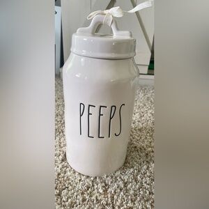 Cookie jar Peeps Rae Dunn